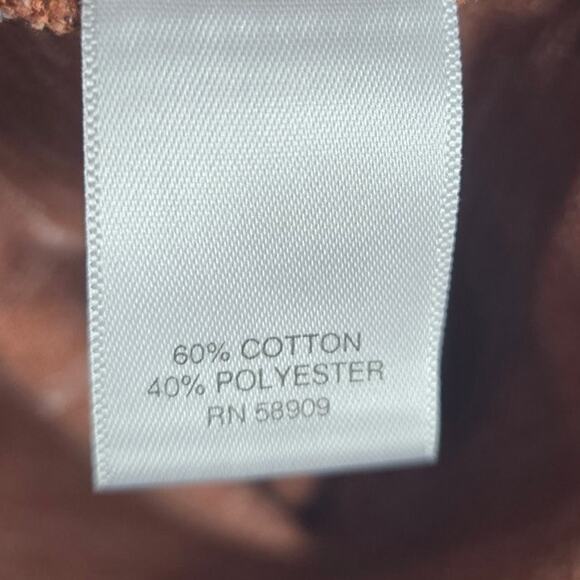 ROWM Brown Space Dye Long Sleeve Lightweight Men's Top XL - Picture 4 of 4